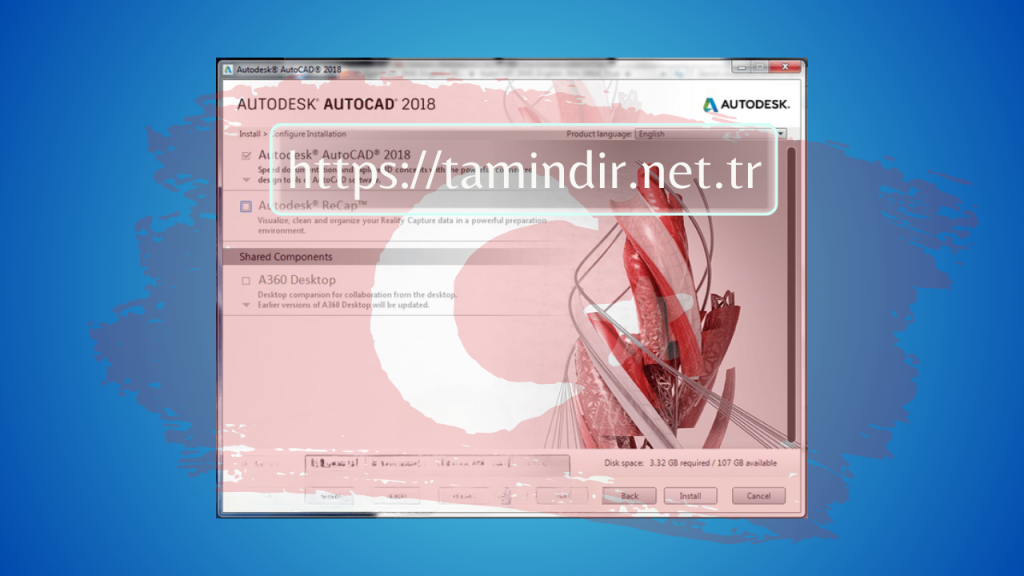 Autodesk AutoCAD 2018 indir