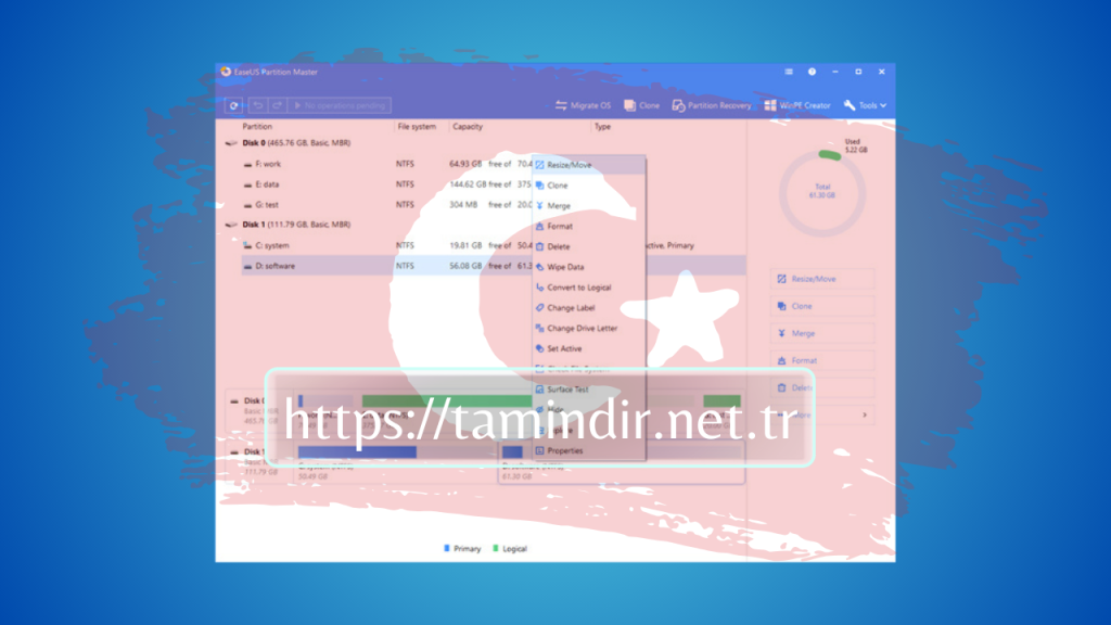 EaseUS Partition Master Full