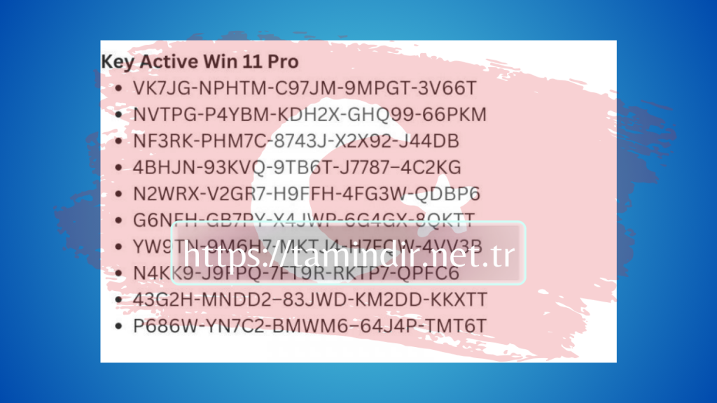 Active Win 11 Keys