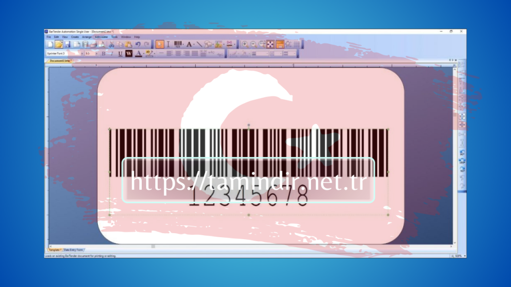 Bartender barcode creation software