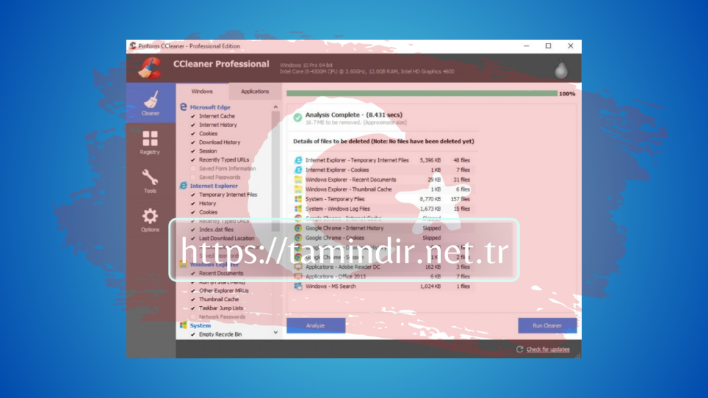 Piriform CCleaner