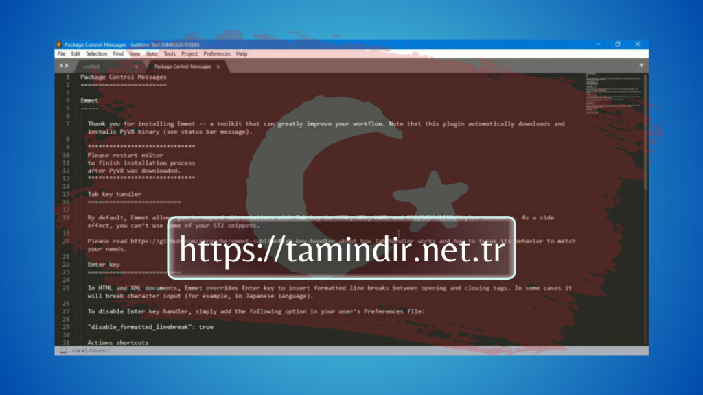 Sublime Text 3
