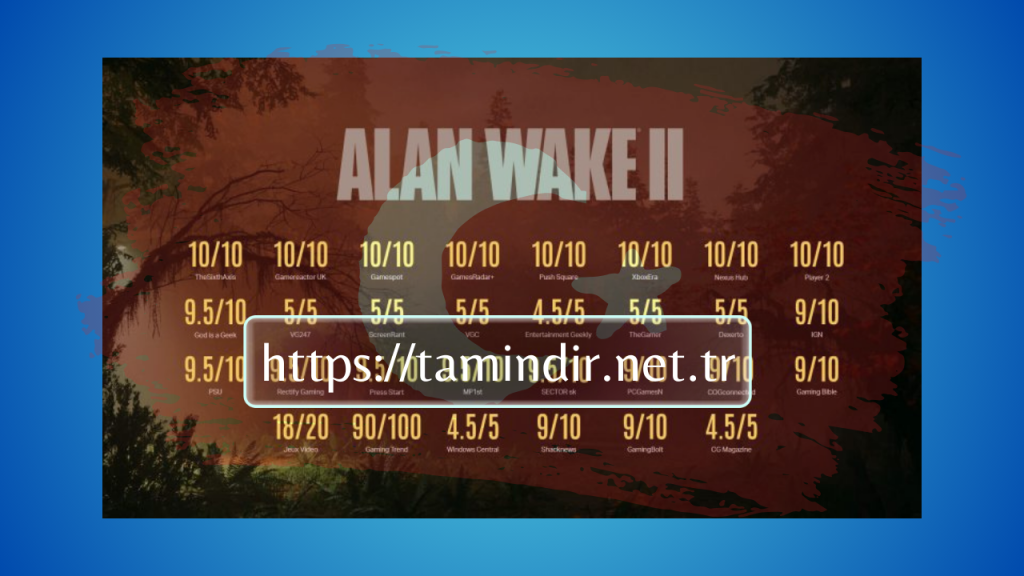 Alan Wake 2 Türkçe Yama