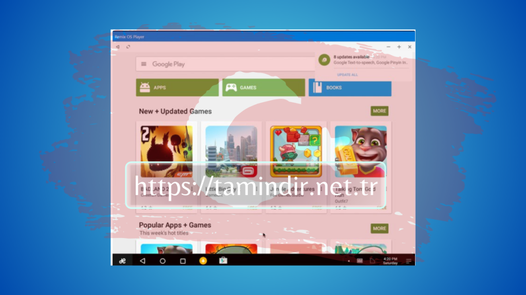 Emulate Remix OS Player