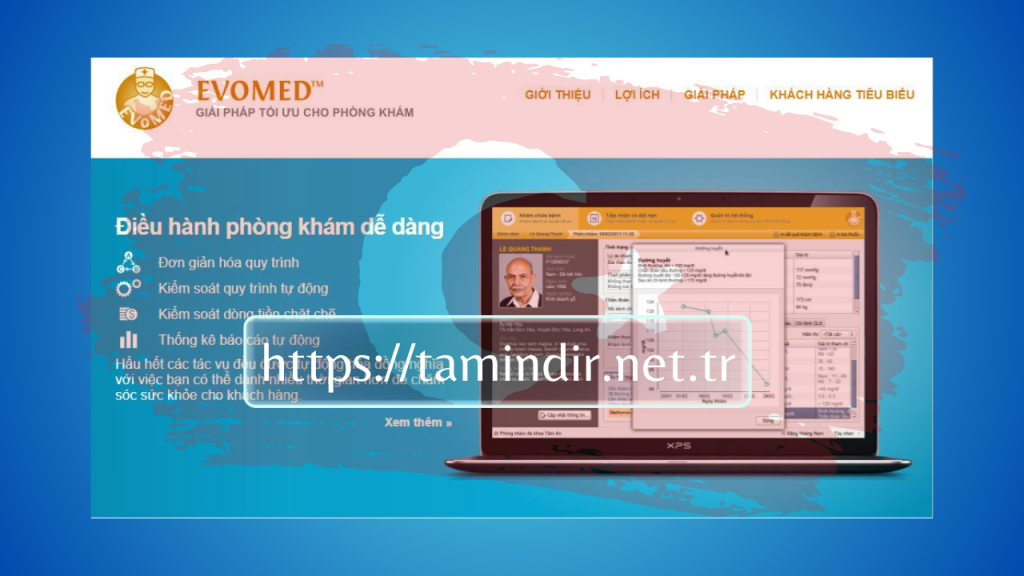 Evomed management software