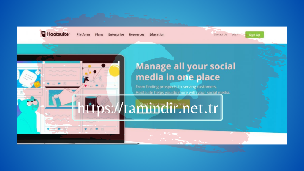 Hootsuite management software