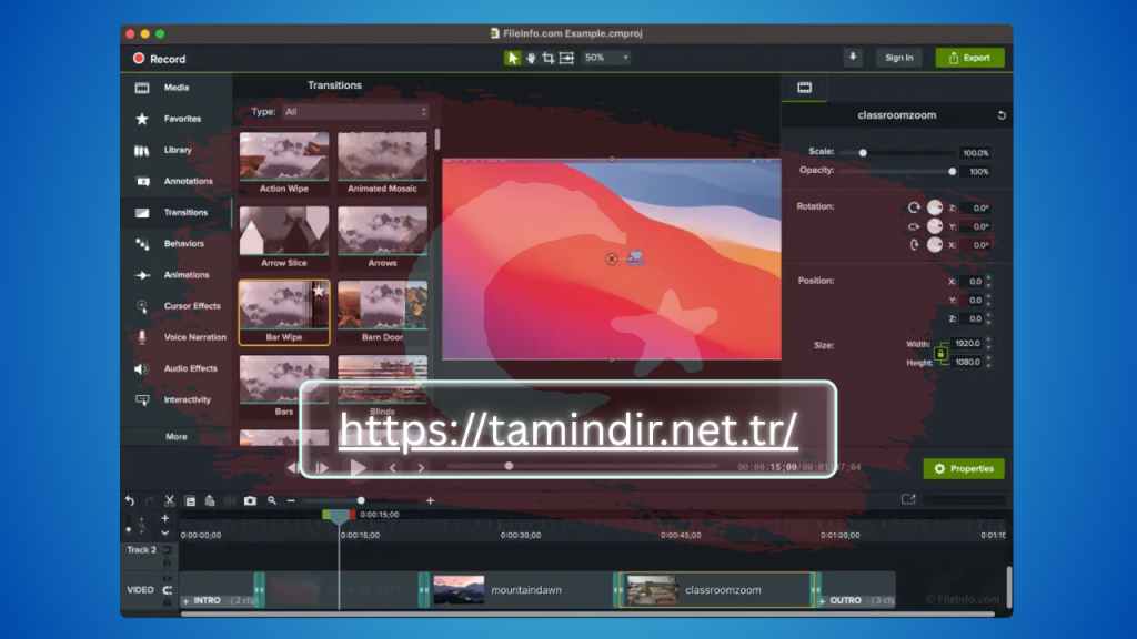 TechSmith Camtasia 7 Full Indir