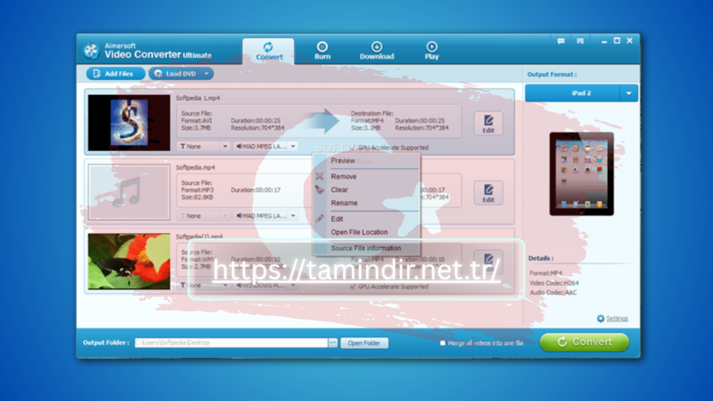 Aimersoft Video Converter Ultimate Indir