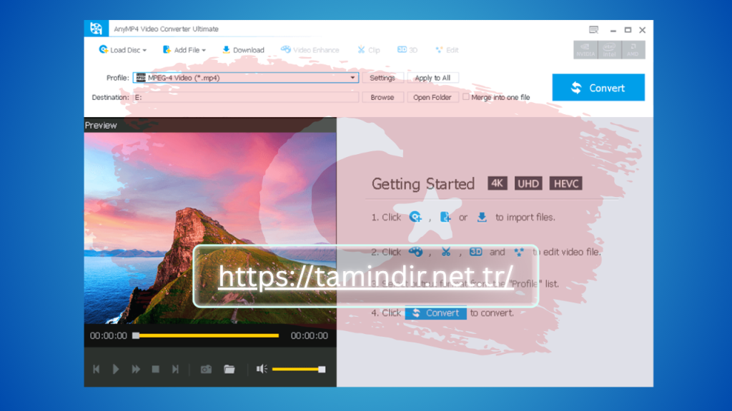 AnyMP4 Video Converter Ultimate Indir Full