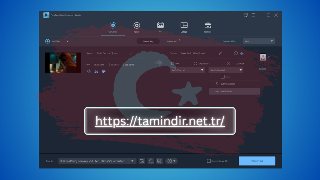 FonePaw Video Converter Ultimate Indir